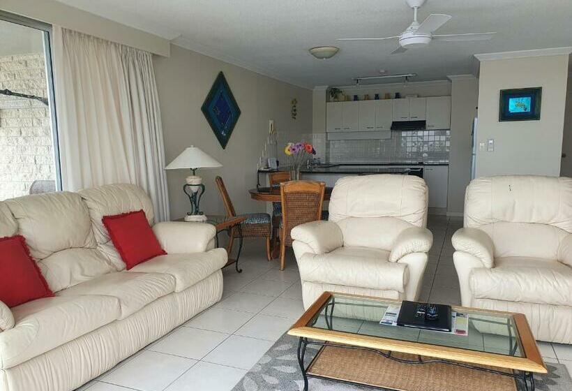 침실 2개 바다 전망 아파트, Pacific Surf Absolute Beachfront Apartments