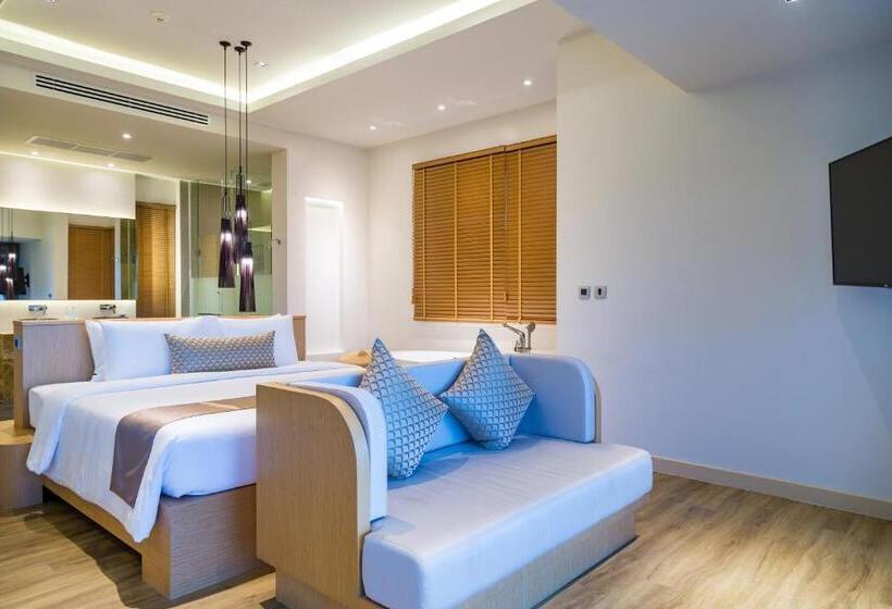 침실 1개 디럭스 빌라, Crest Resort & Pool Villas   Sha Extra Plus