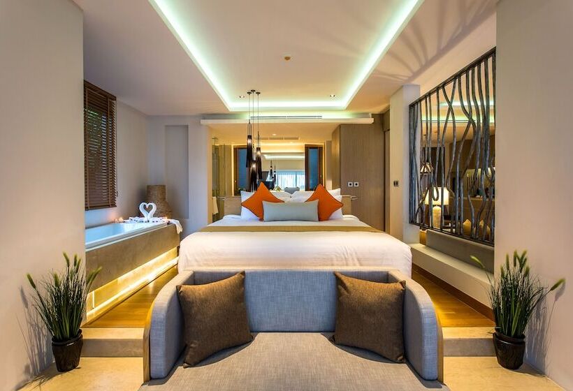 침실 1개 디럭스 빌라, Crest Resort & Pool Villas   Sha Extra Plus