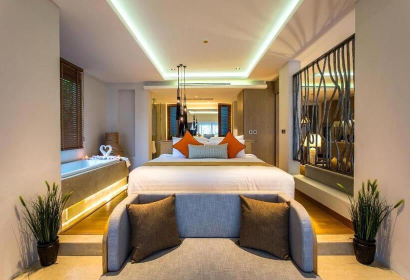 침실 1개 디럭스 빌라, Crest Resort & Pool Villas   Sha Extra Plus