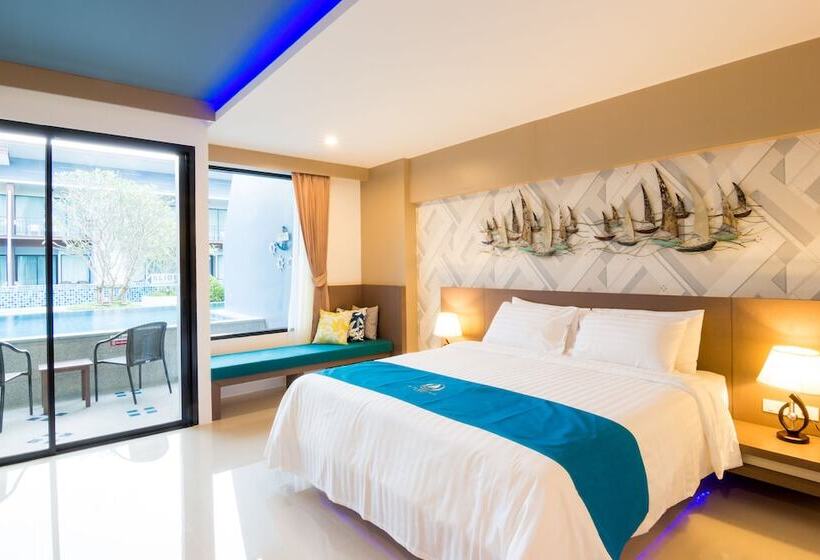 디럭스 룸, The Phu Beach Hotel   Sha Plus