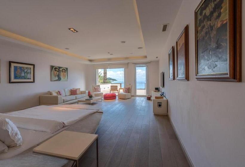 اتاق استاندارد با چشم‌انداز دریا, Casa Dell Arte Hotel Of Arts & Leisure