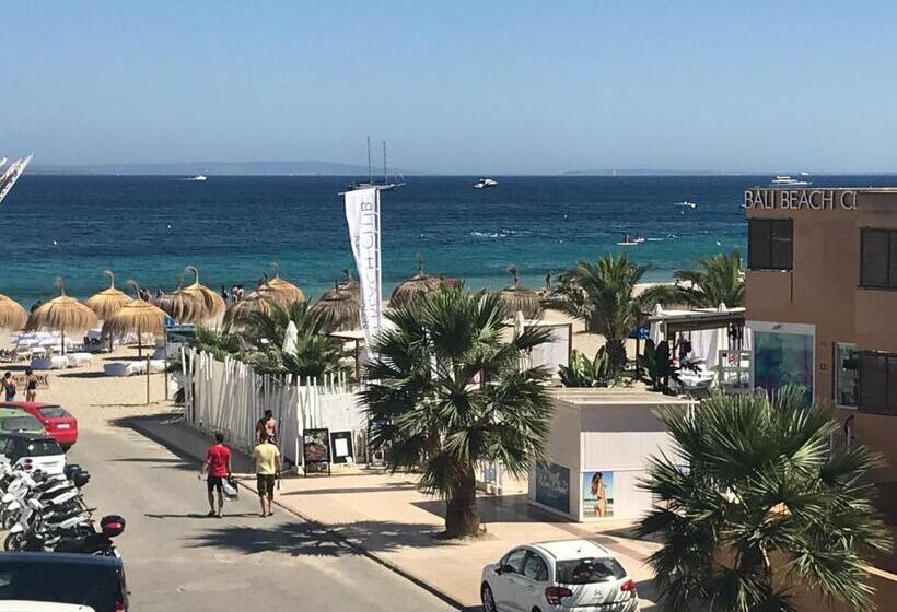 شقة غرفة واحدة مطلة على البحر, Thee Ibiza Suites   Ushuaia Beach
