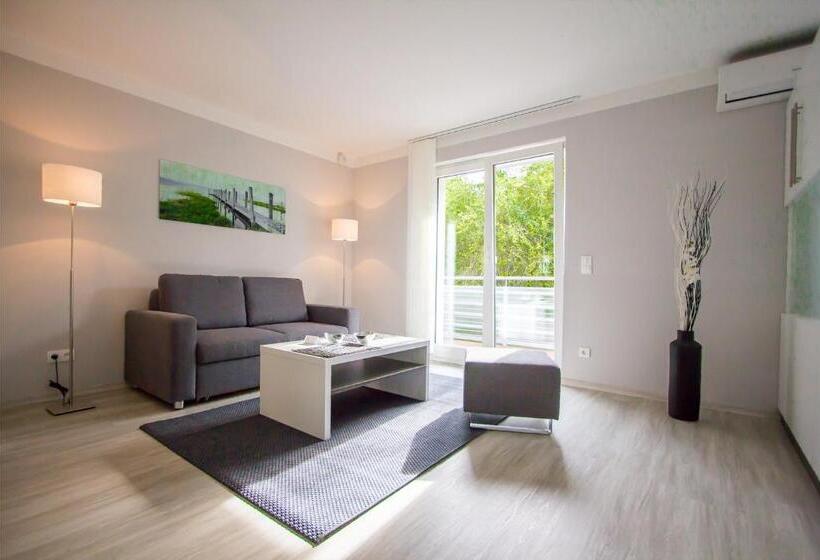 バルコニー付き１ベッドルームアパートメント, Aparthotel Am Fließ