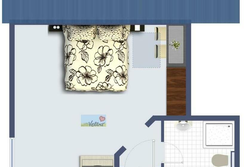 Номер Стандарт, Smart Hostel By Landgasthof Velber 24h7d