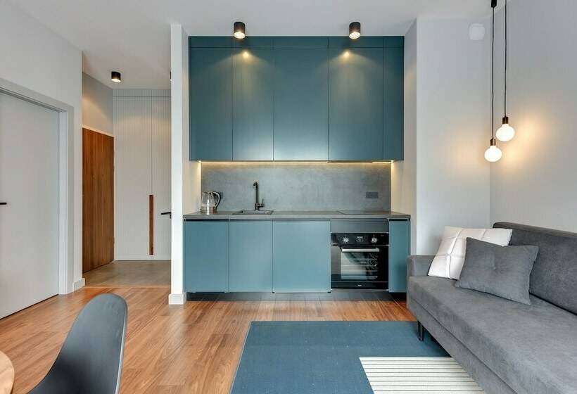 침실 1개 디럭스 아파트, Apartinfo Island Apartments