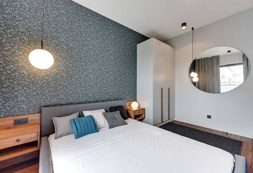 침실 1개 디럭스 아파트, Apartinfo Island Apartments