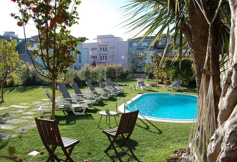 استودیو استاندارد با چشمانداز استخر, Aparthotel Oporto Alves Da Veiga