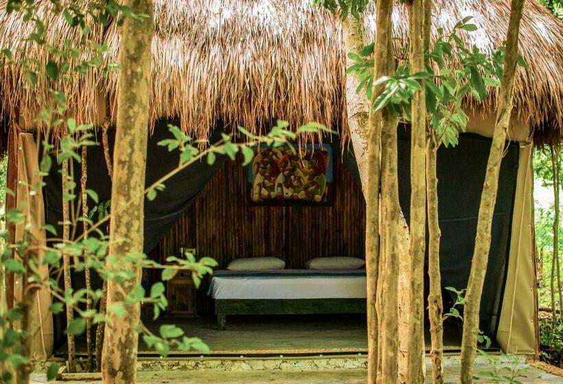 キングサイズベッドのスタンダードルーム, Akumal Natura Glamping