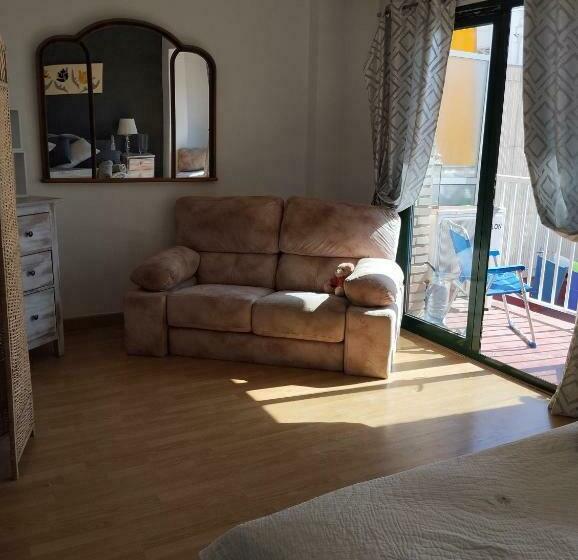 اتاق استاندارد با تخت بزرگ, A Luxiourious Room In The Best Terraced Penthouse In Denia Building 3
