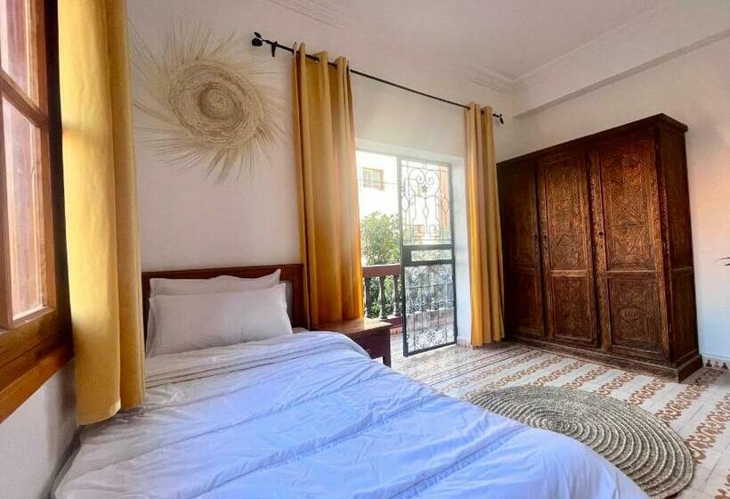 اتاق استاندارد با بالکن, Darna Surf House Morocco