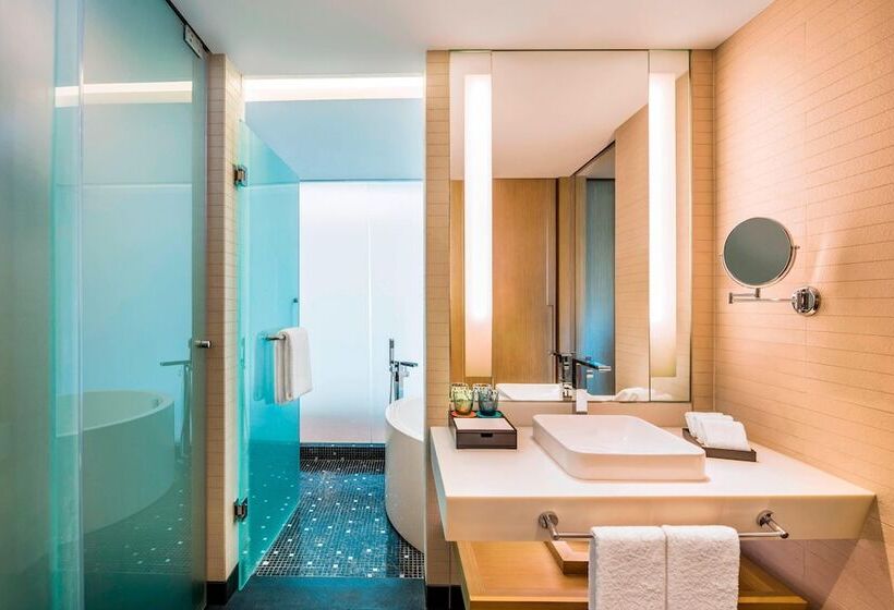 Номер Стандарт 2 Двуспальные Кровати, Le Meridien Qingdao West Coast