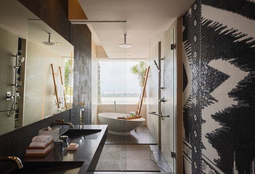 Номер Стандарт Двуспальная Кровать Вид на Море, Renaissance Bali Uluwatu Resort & Spa