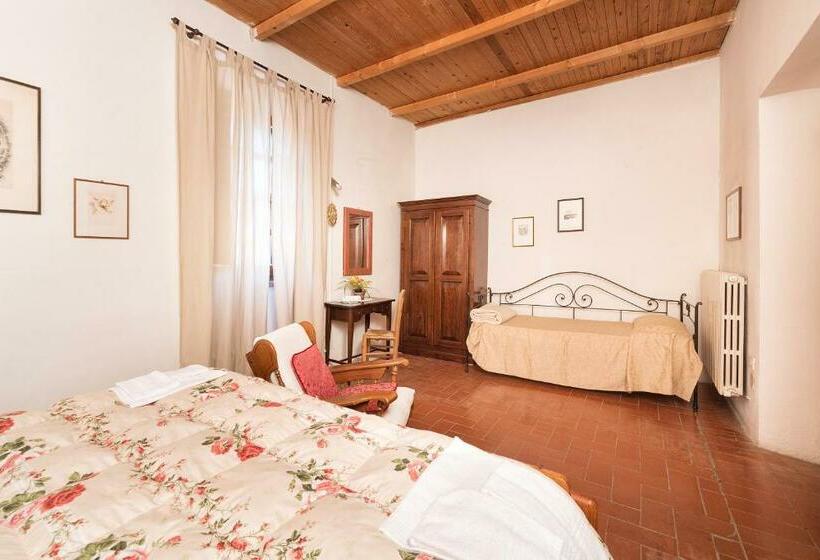 Номер Стандарт Трехместный, Agriturismo Girolomoni   Monastero