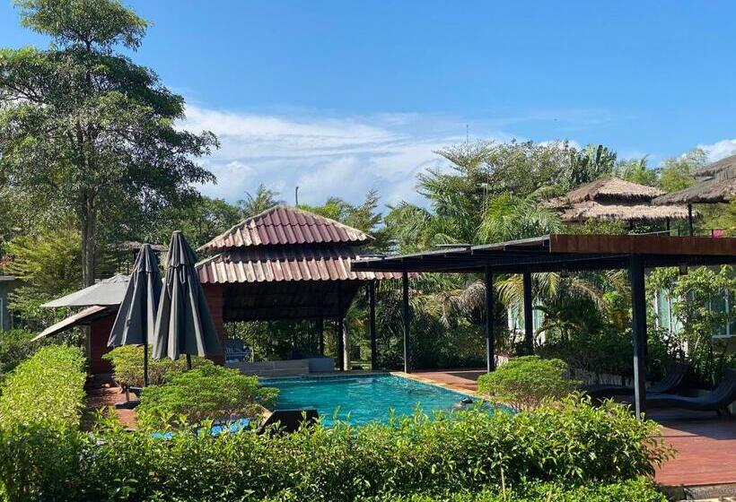 Villa met 1 Slaapkamer en Uitzicht op de Tuin, Koh Mak White Sand Beach