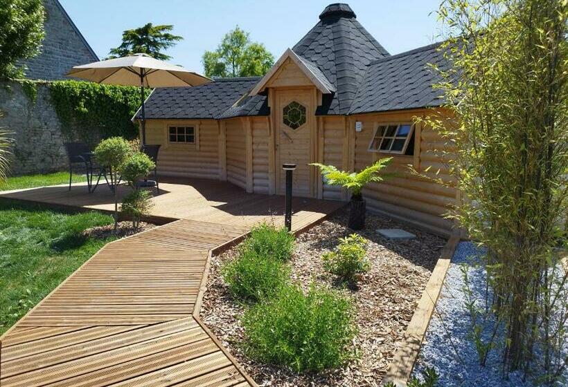 Номер Стандарт с Гидромассажем, Cottage Climatisé Avec Baignoire Spa 2 Personnes