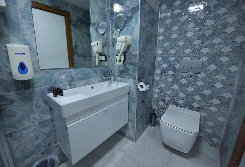 اتاق لوکس با چشم‌انداز شهر, Mi̇dyat Ladi̇nos Otel