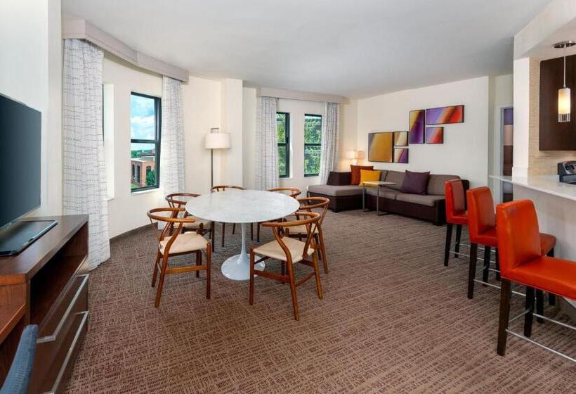 침실 2개 스위트, Residence Inn By Marriott Charlottesville Downtown
