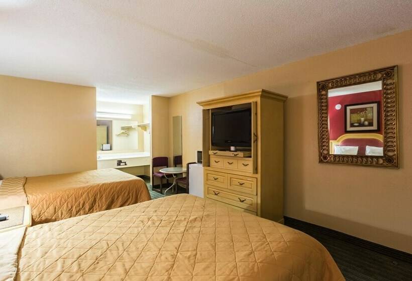 Номер Стандарт 2 Двуспальные Кровати, Rodeway Inn