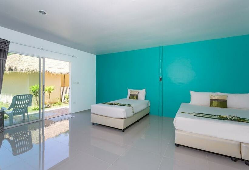디럭스 룸 가든 전망, Koh Yao Heaven Beach Resort