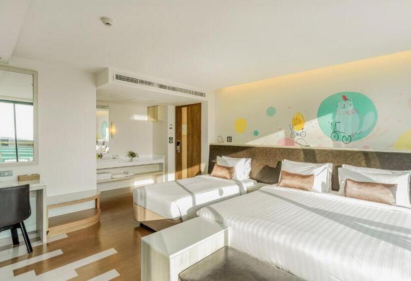 Семейный Номер Вид на Море, Sand Dunes Chaolao Beach Resort