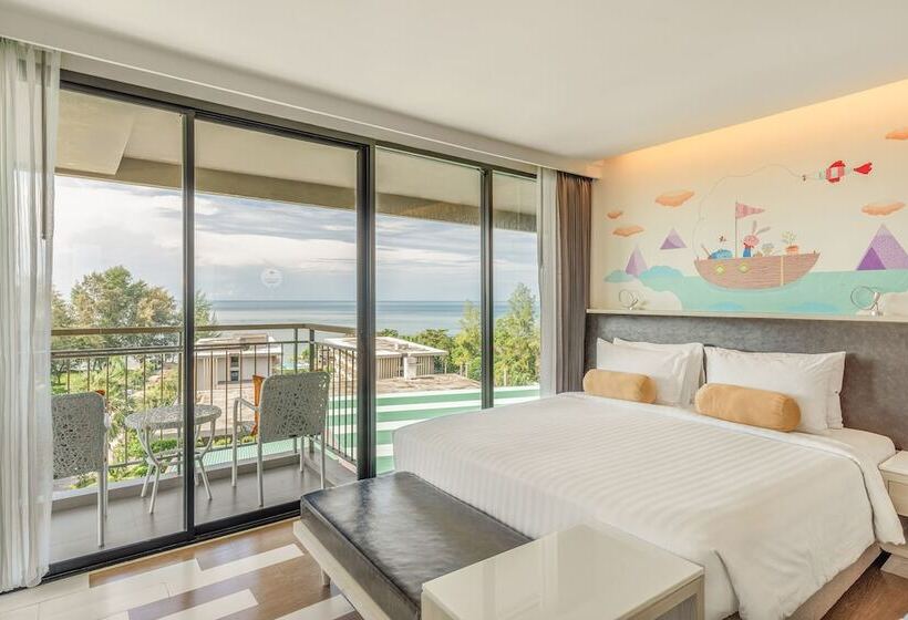 اتاق خانوادگی با چشم‌انداز دریا, Sand Dunes Chaolao Beach Resort