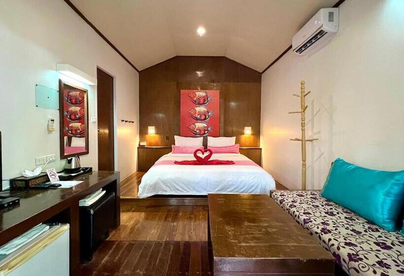 ویلای استاندارد با چشم‌انداز باغ, Villa Cha Cha Chaolao Beach Resort