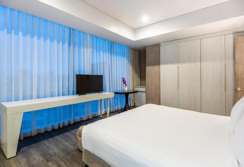 스탠다드 룸 킹사이즈 침대, Crowne Plaza Barranquilla, An Ihg