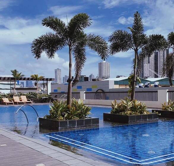 Апартаменты 1 Спальня, Huge 1bedroom Condotel W Balcony Near Smart Araneta Coliseum