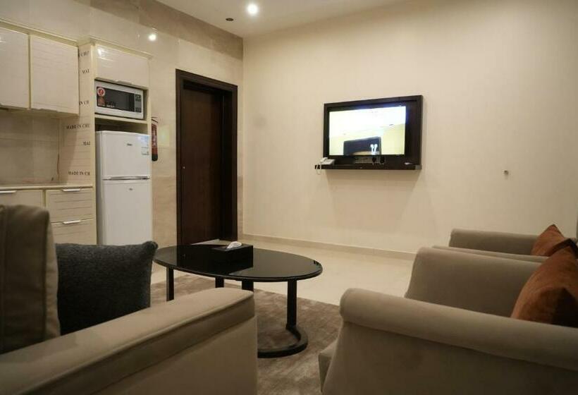 Люкс, فندق رحيب للشقق المخدومة Rahib Apartments