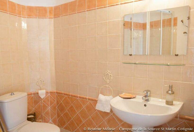 Номер Стандартный с Видом, Campagne De La Source St Martin B&b