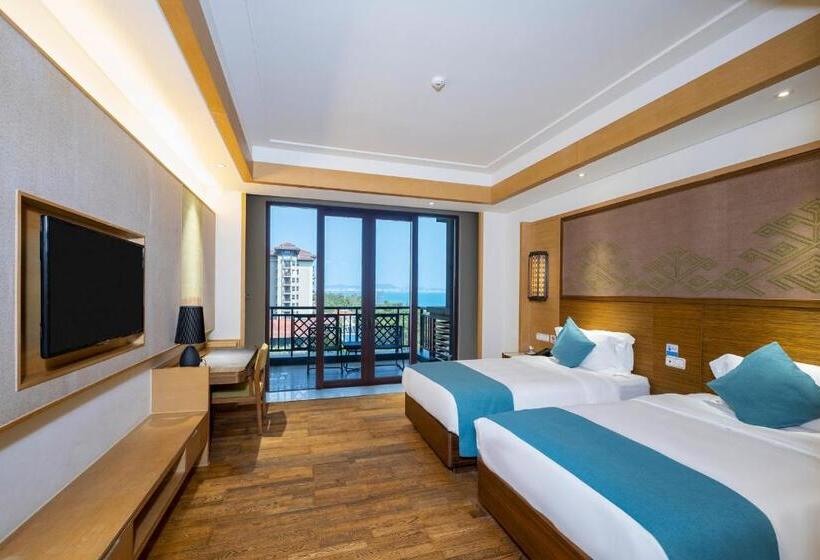 Номер Deluxe Вид на Море, Hnti·narada Sanya Bay Resort