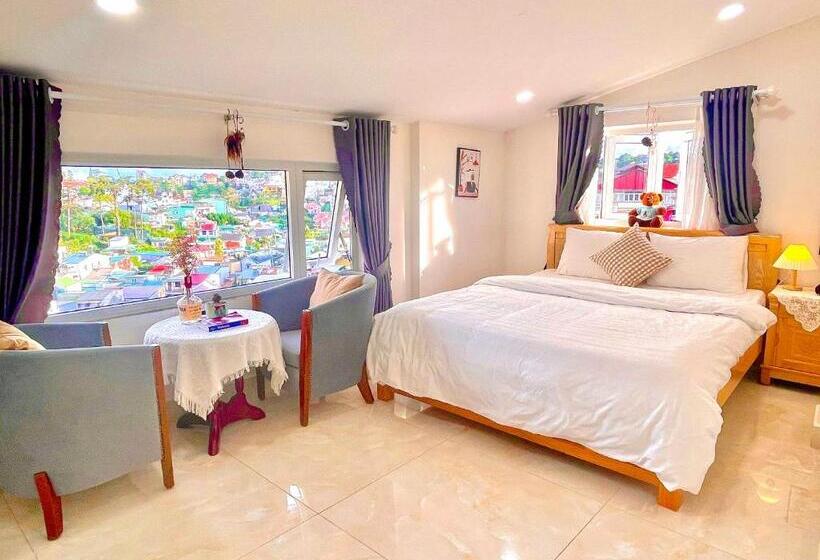 اتاق سوپریور با چشم‌انداز شهر, Nắng Hạ Homestay đà Lạt