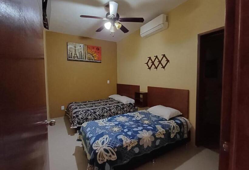 Номер Стандарт 2 Двуспальные Кровати, Cañada S Bungalows