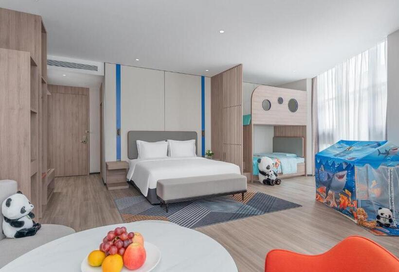 اتاق استاندارد با تخت‌های تاشو, Holiday Inn Express Yinchuan Yuehai