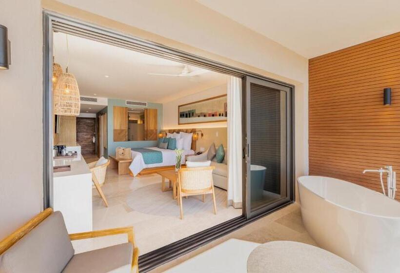 キングサイズベッドのクラブルーム, Dreams Estrella Del Mar Mazatlán Golf & Spa Resort
