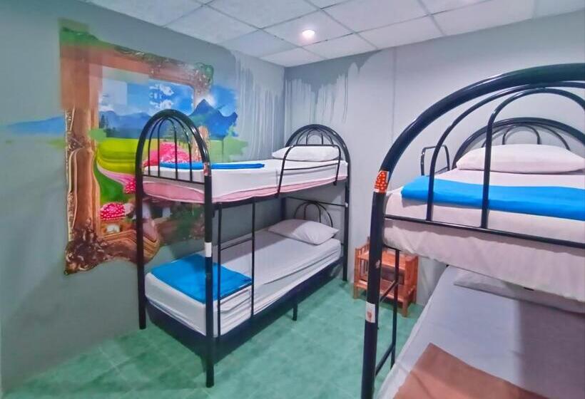 패밀리 룸 공용 욕실, Wet! A Pool Party Hostel By Wild & Wandering