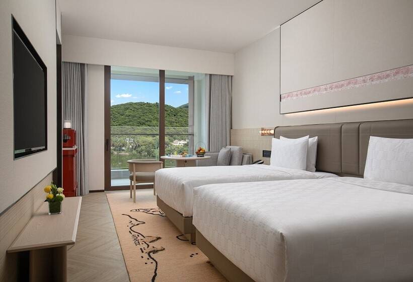 标准间带湖景, Hualuxe Hotels And Resorts Sanya Yalong Bay Resort, An Ihg