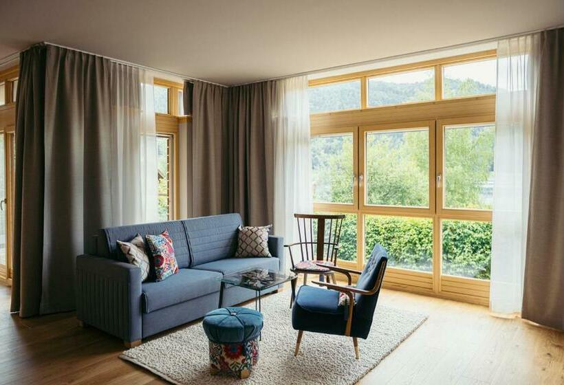 Апартаменты 1 Спальня с Балконом, Appartementhotel Am Weissensee