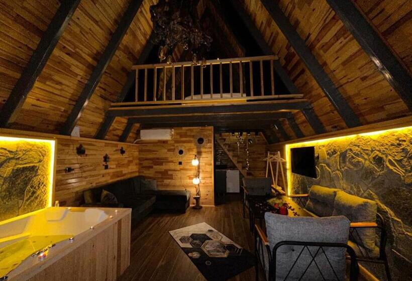 Номер Deluxe Кровать Кинг, Ri̇ver Si̇de Bungalov