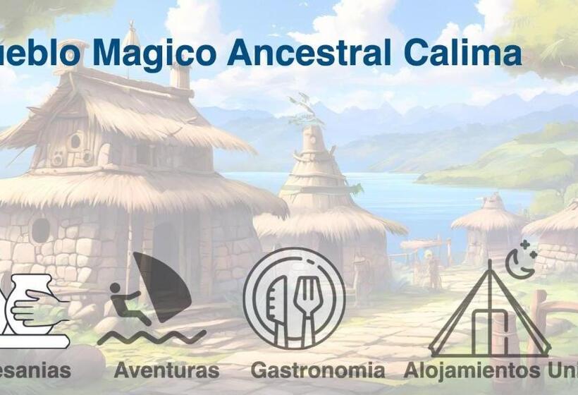 3침실 스탠다드 방갈로, Pueblo Mágico Ancestral Calima   Alojamiento Unico