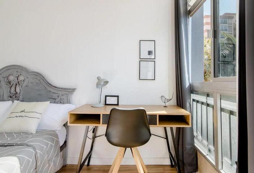 חדר סטנדרט חדר אמבטיה משותף, Dialezholidays   Coliving Los Principes