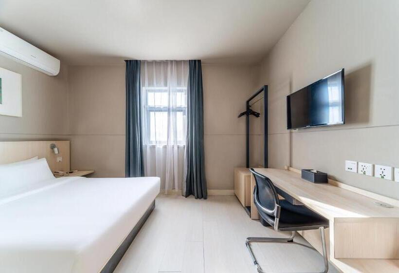 اتاق لوکس با تخت بزرگ, Maixinge Hotel   Shuttle Bus To Shanghai Pudong International Airport