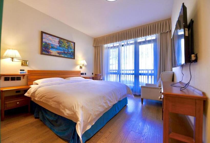 침실 2개 스위트, Ski And Suites At Thaiwoo Resort 逅雪套房民宿
