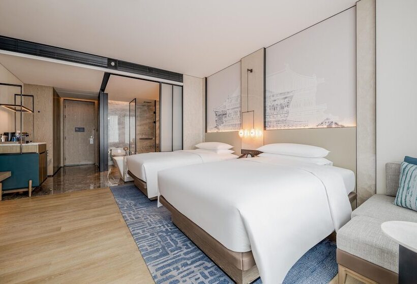 Номер Премиум Вид на Озеро, Wuhan Marriott Hotel Wuchang