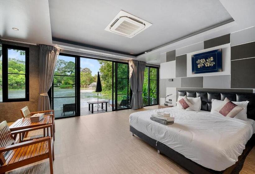 اتاق لوکس با تخت بزرگ, Samui Fishing Club And Resort