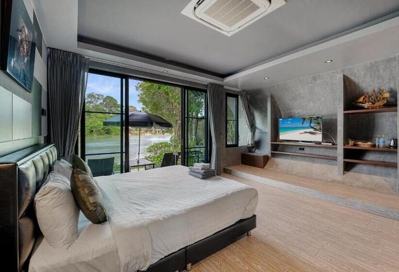 اتاق سوپریور با تخت بزرگ, Samui Fishing Club And Resort