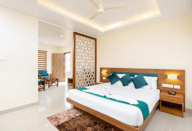 스탠다드 룸 풀장 전망, Le Serene Munnar Resorts & Spa
