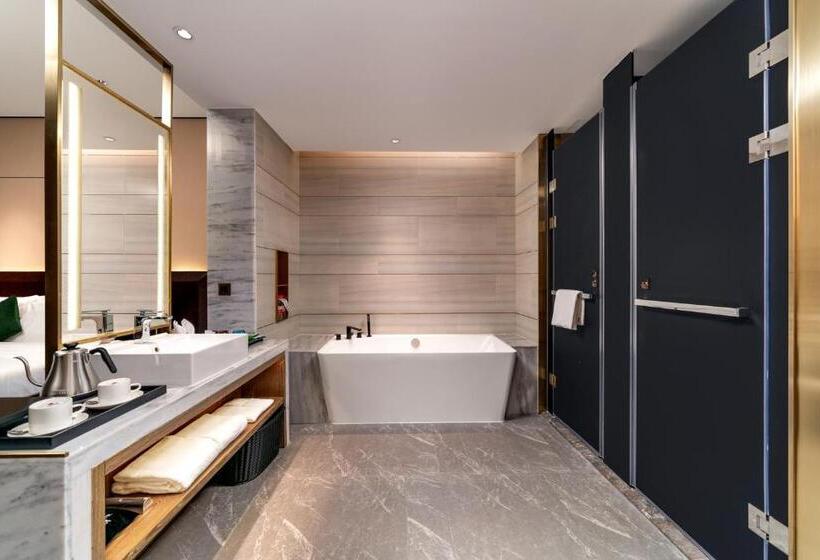 Люкс Повышенной Комфортности, Echarm Plus Hotel   Foshan Smart New City Zhangcha Metro Station Branch