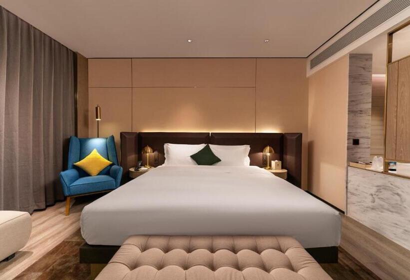 جناح ديلوكس, Echarm Plus Hotel   Foshan Smart New City Zhangcha Metro Station Branch
